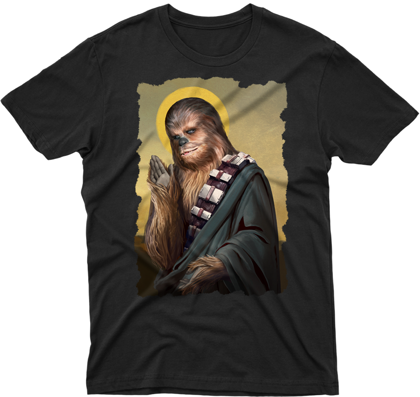 Chewbacca t shirt hot sale