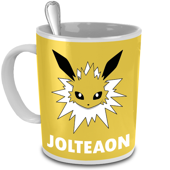 Jolteaon the Jolteon Pokemon Pun Tea Mug
